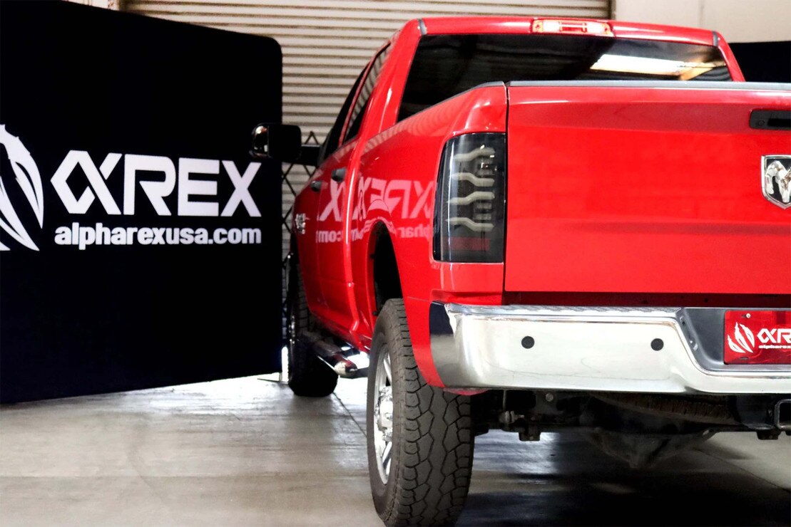 Alpharex Dodge Ram (09-18) Luxx LED Tail Lights