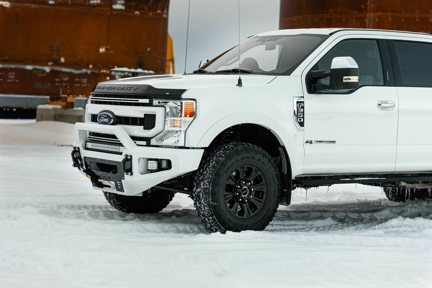 PRERUNNER WINCH BUMPER FORD F-250/F-350 SUPER DUTY 2017-2022