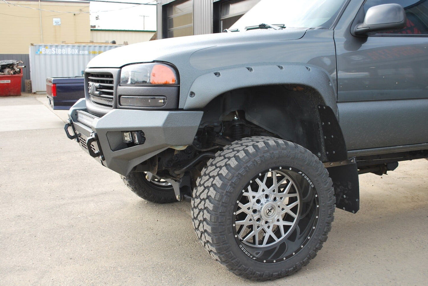 BASE BUMPER GMC SIERRA 2500/3500 HD 1999-2002