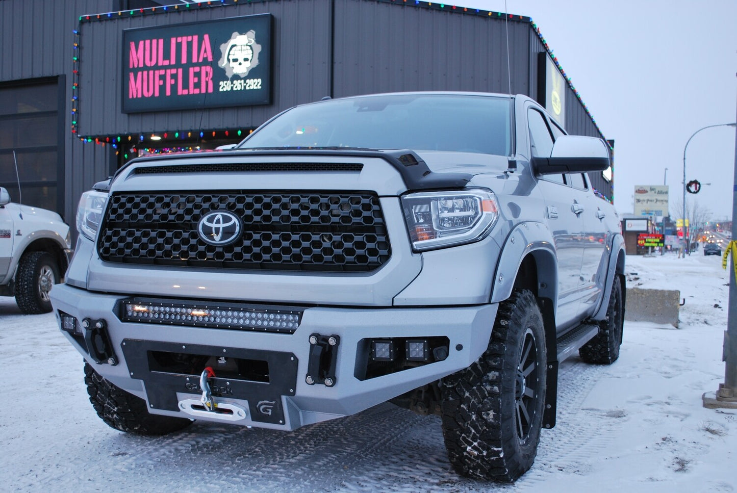 BASE WINCH BUMPER TOYOTA TUNDRA 2014-2020