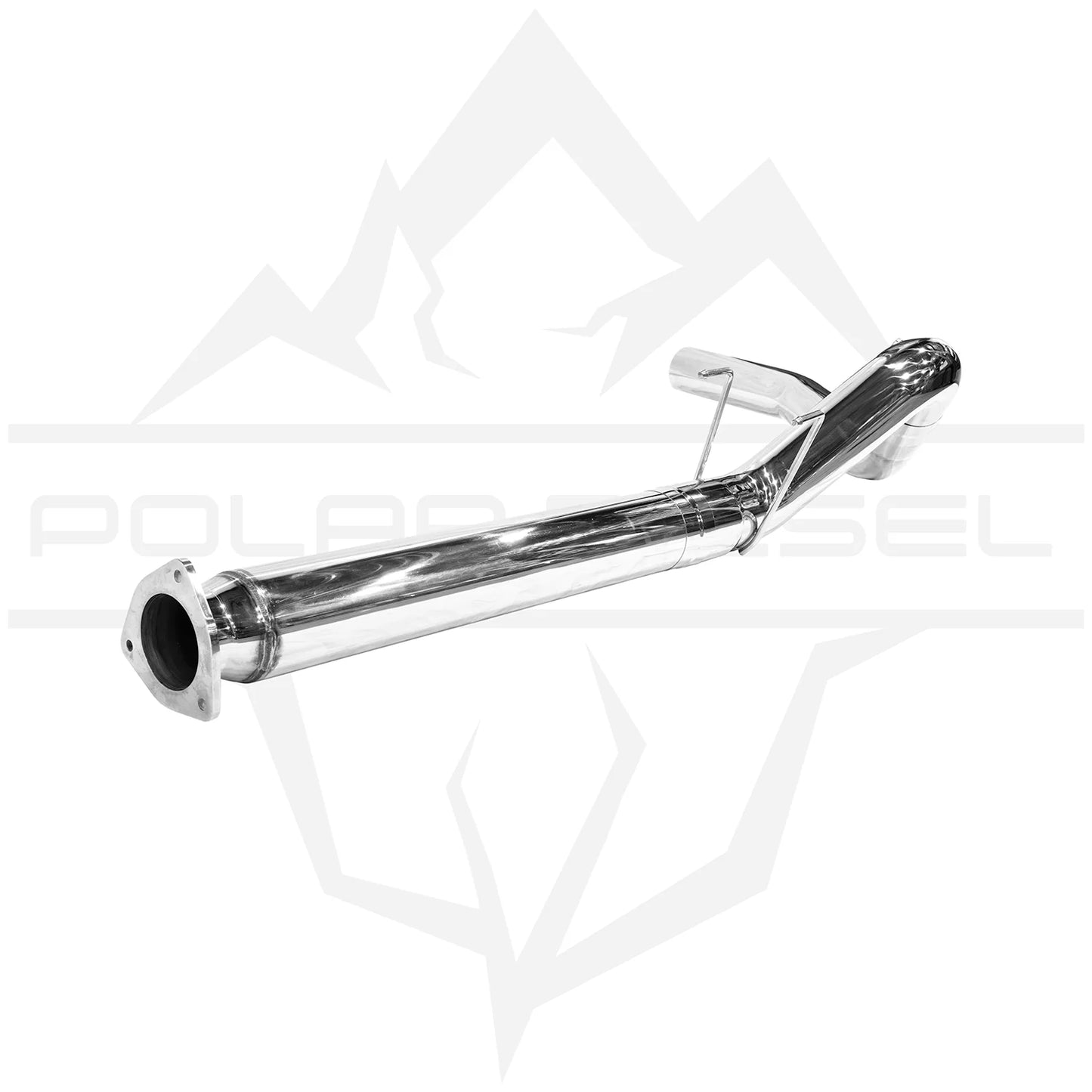 Polar Diesel 2011-2026 Ford Powerstroke 6.7L 304SS 5" Polished DPF Back Exhaust