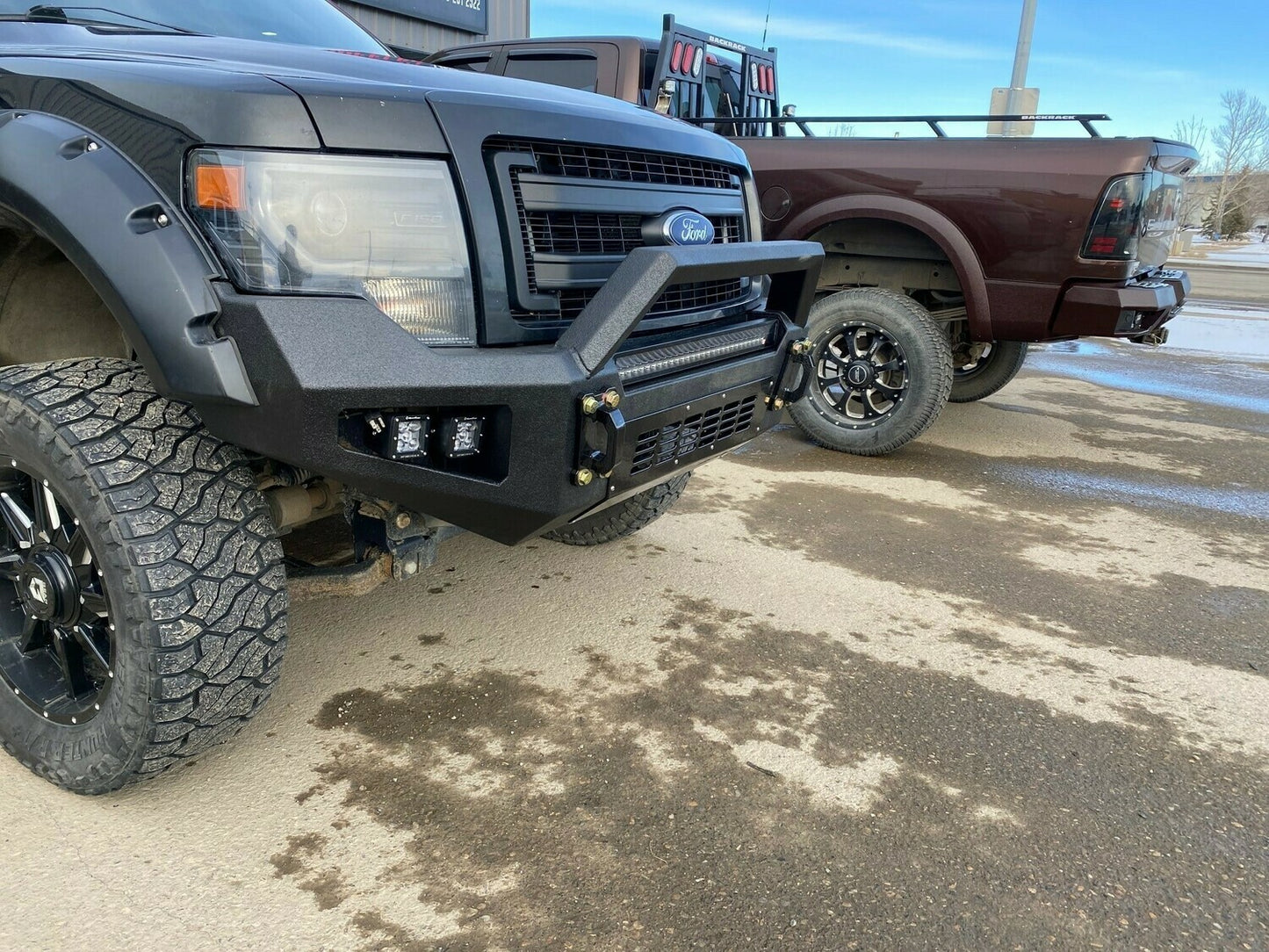 PRERUNNER BUMPER FORD F-150 2009-2014