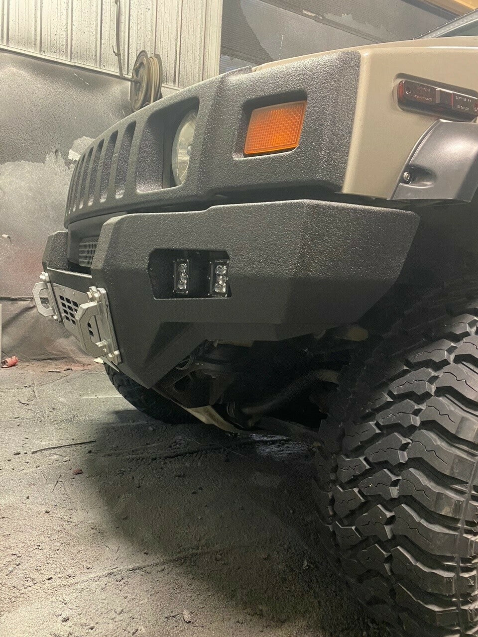 BASE BUMPER HUMMER H2 2003-2009