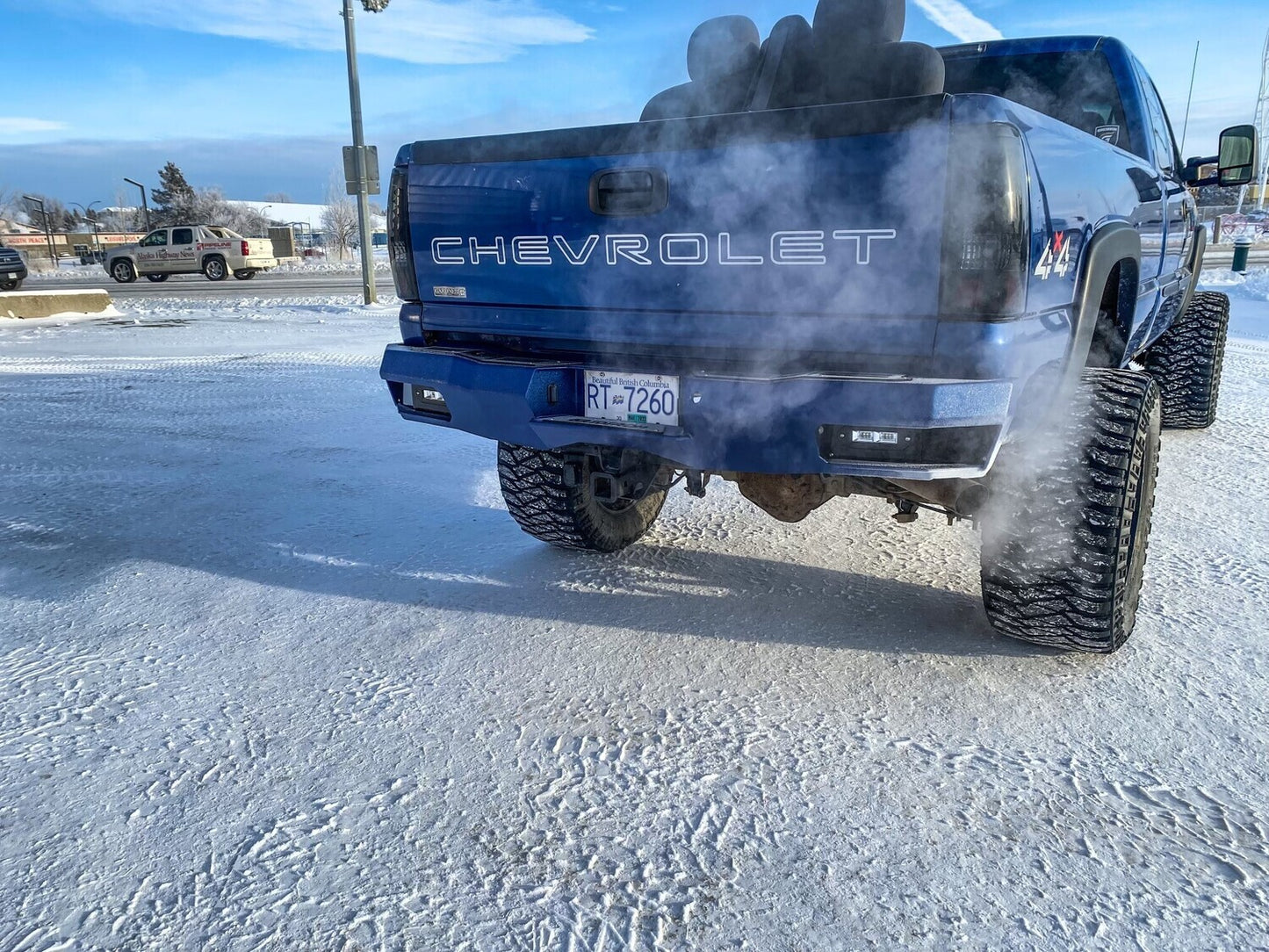 REAR BUMPER GMC SIERRA 2500/3500 HD 2001-2007