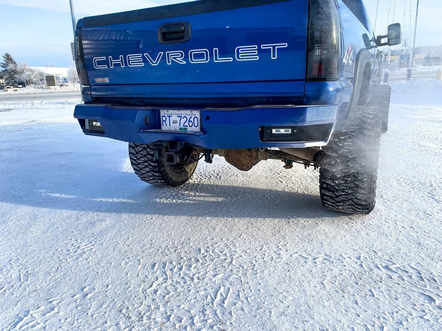 REAR BUMPER GMC SIERRA 2500/3500 HD 2001-2007