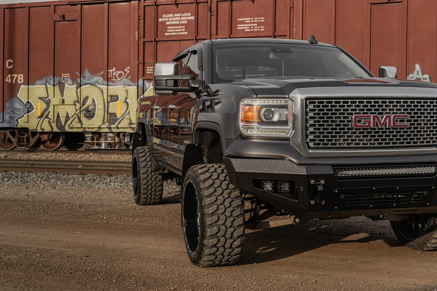 BASE BUMPER GMC SIERRA 1500 2014-2018