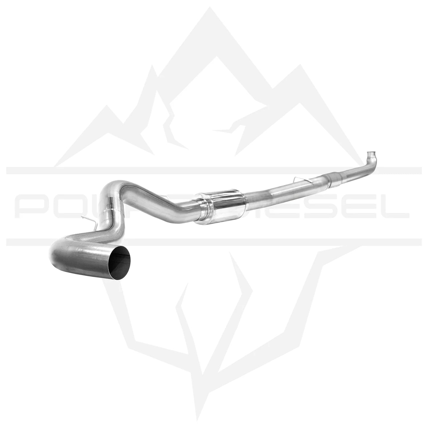 Polar Diesel 2007.5-2010 Duramax 6.6L 5" Exhaust With Muffler