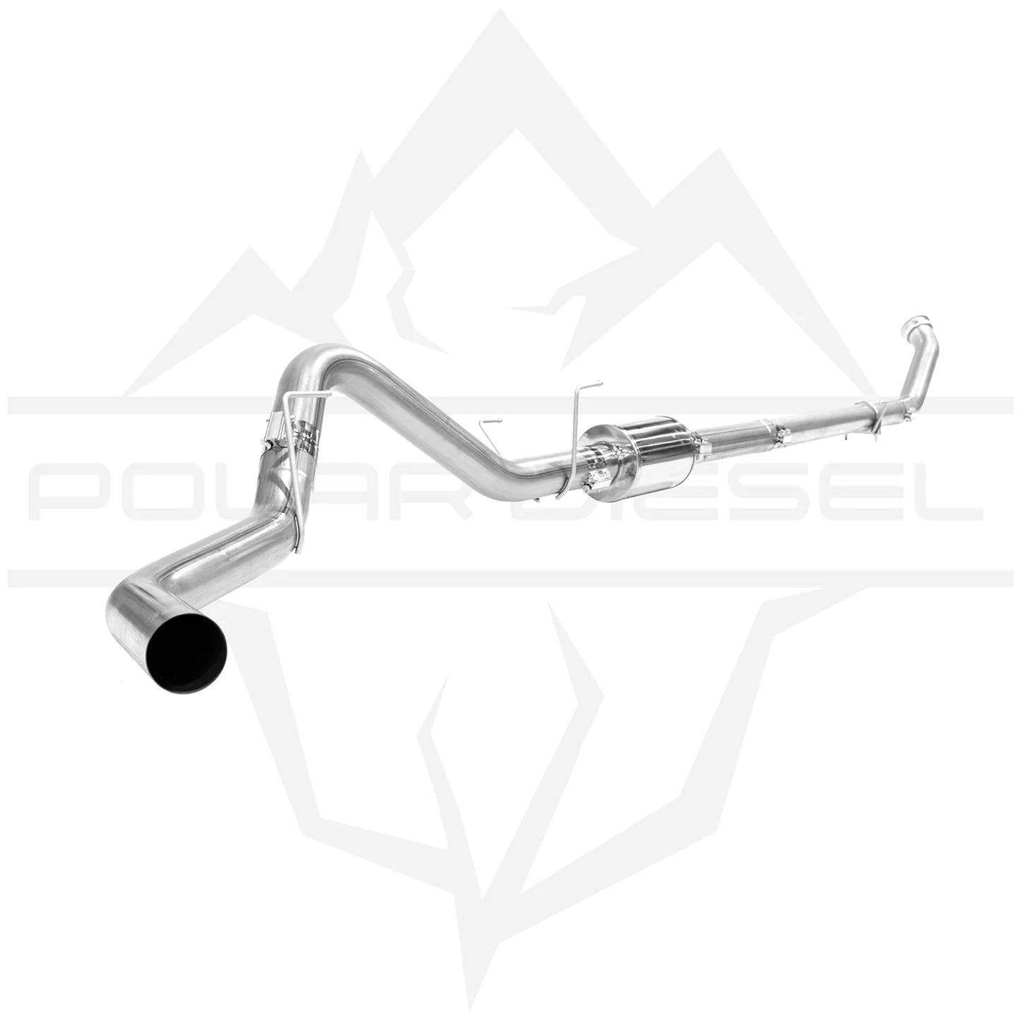 Polar Diesel 2003-2007 Cummins 5.9L 4" Exhaust With Muffler