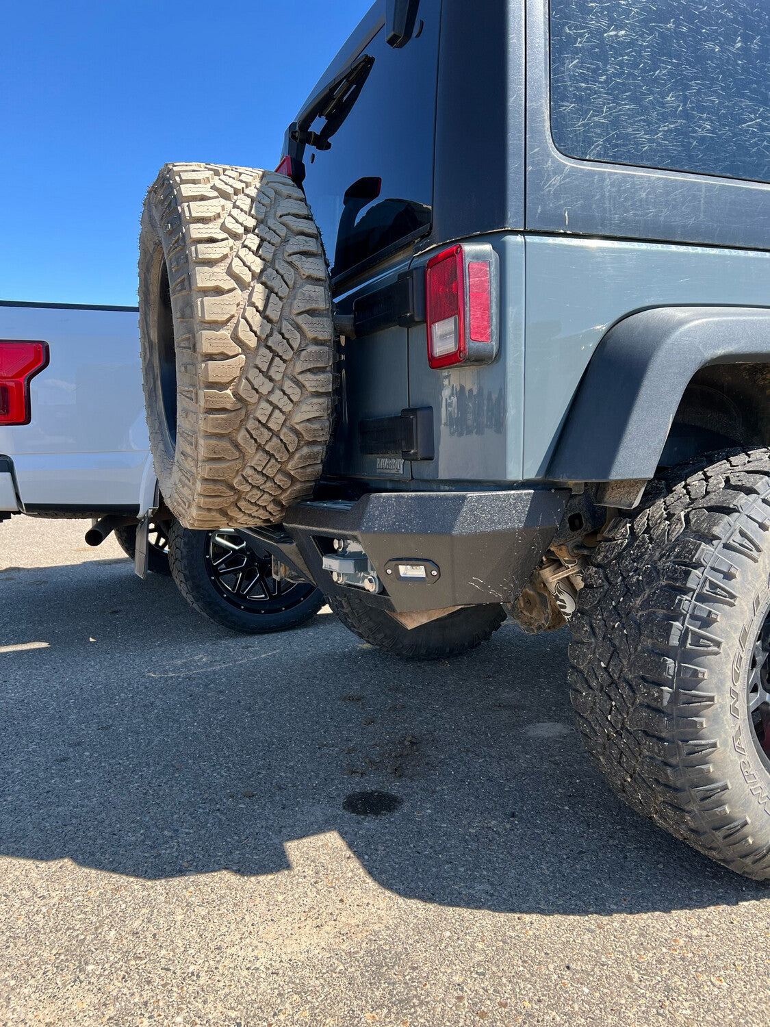 REAR BUMPER JEEP WRANGLER RUBICON JK 2007-2018