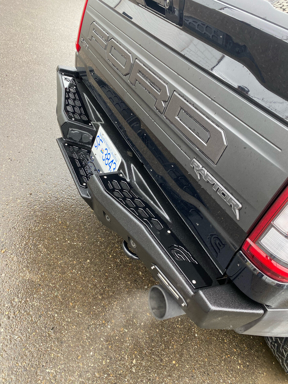 REAR BUMPER FORD RAPTOR 2021-2022
