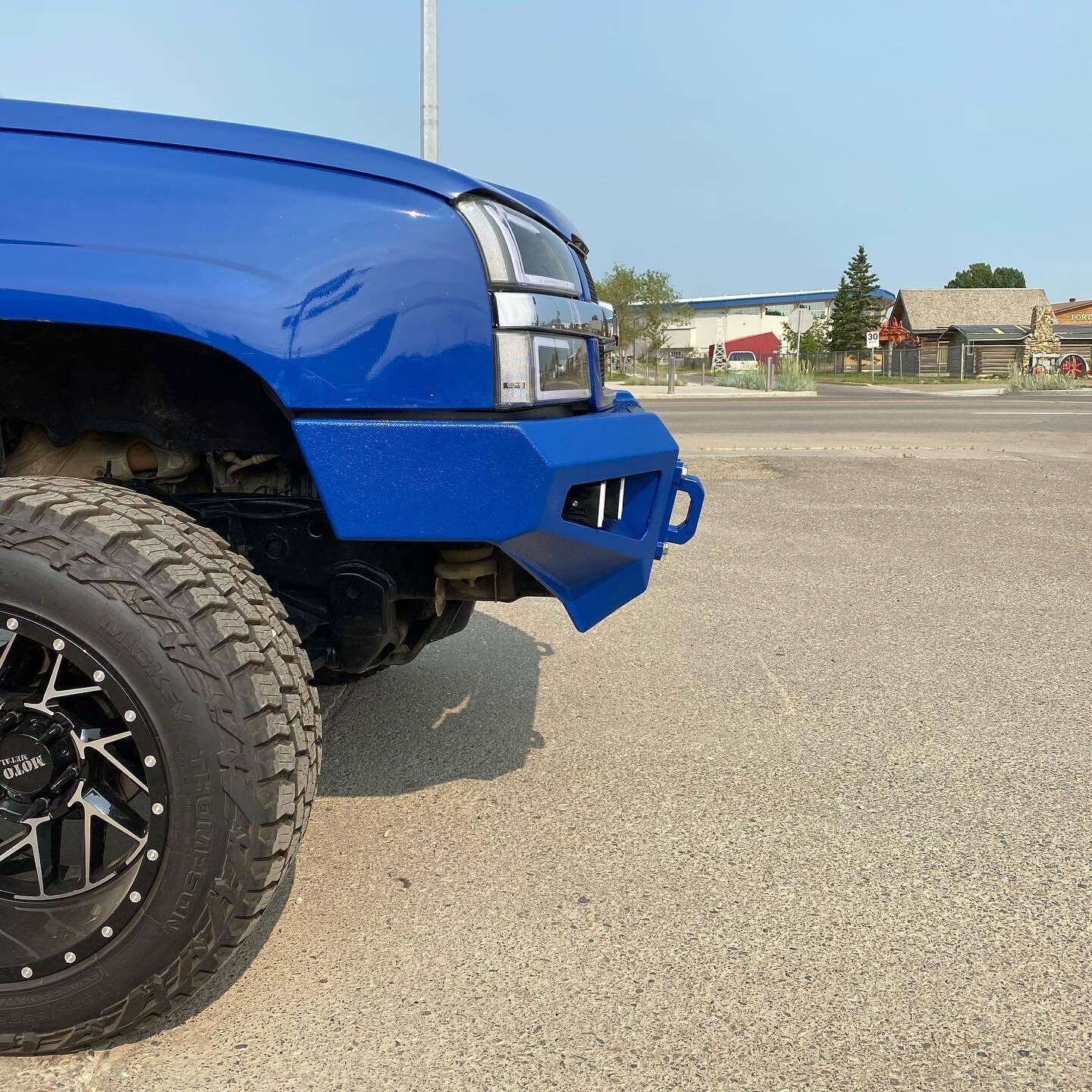 BASE BUMPER CHEVY SILVERADO 1500 2003-2007