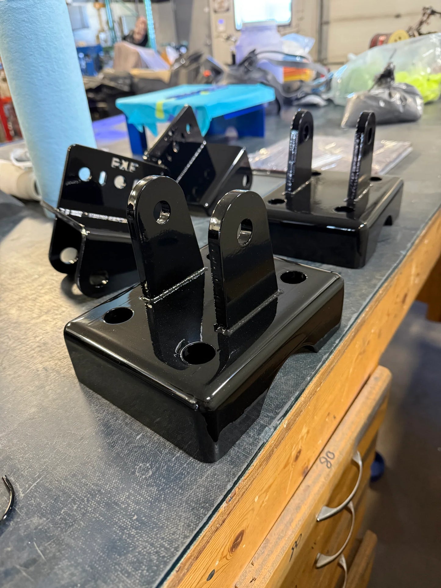 FKF 2001-2010 Duramax Bolt on Tube Style Traction Bars