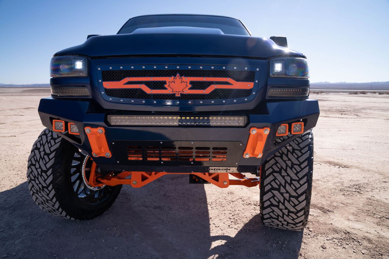 BASE BUMPER GMC SIERRA 2500/3500 HD 2003-2007