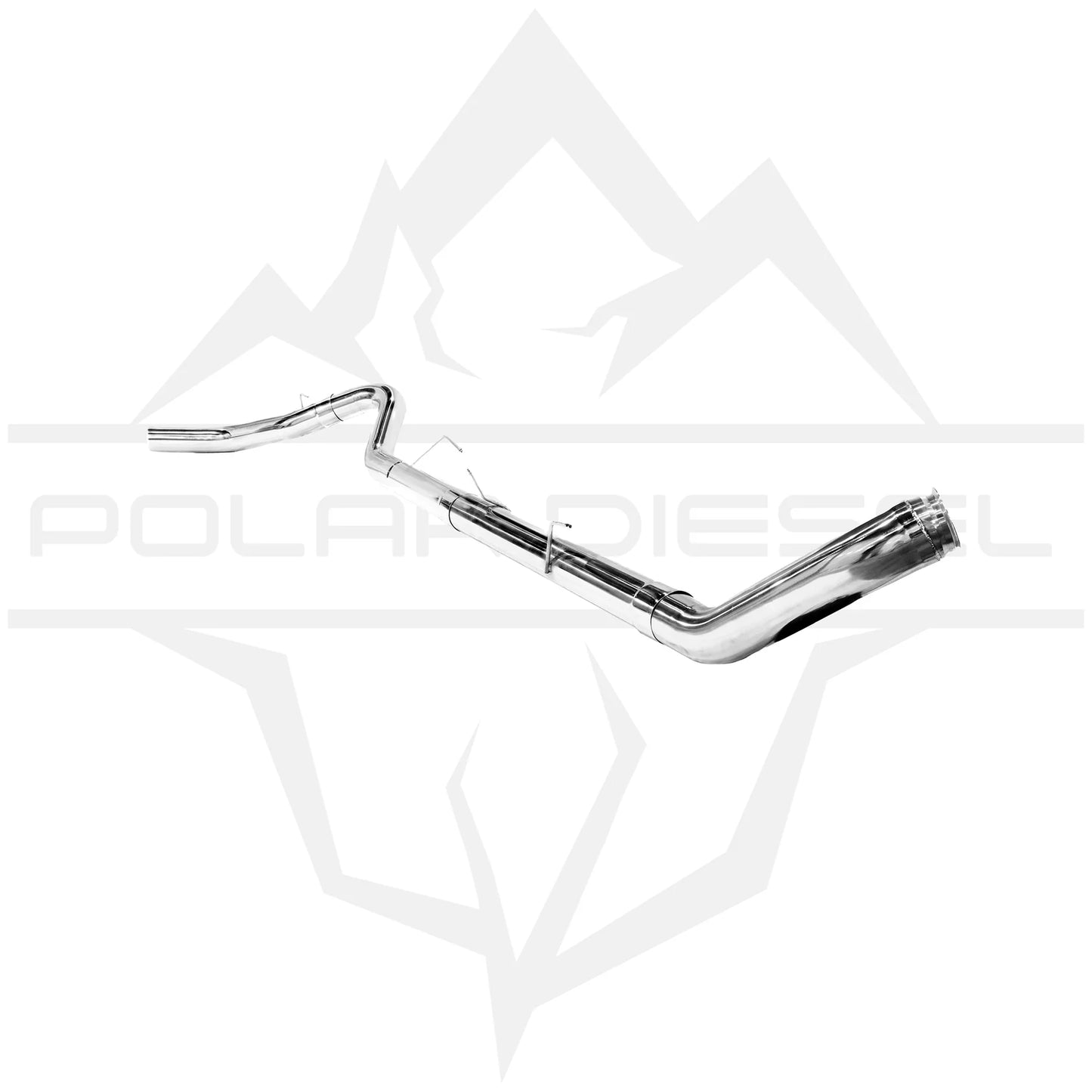 Polar Diesel 2010-2018 Cummins 6.7L 304SS 5" Polished Exhaust