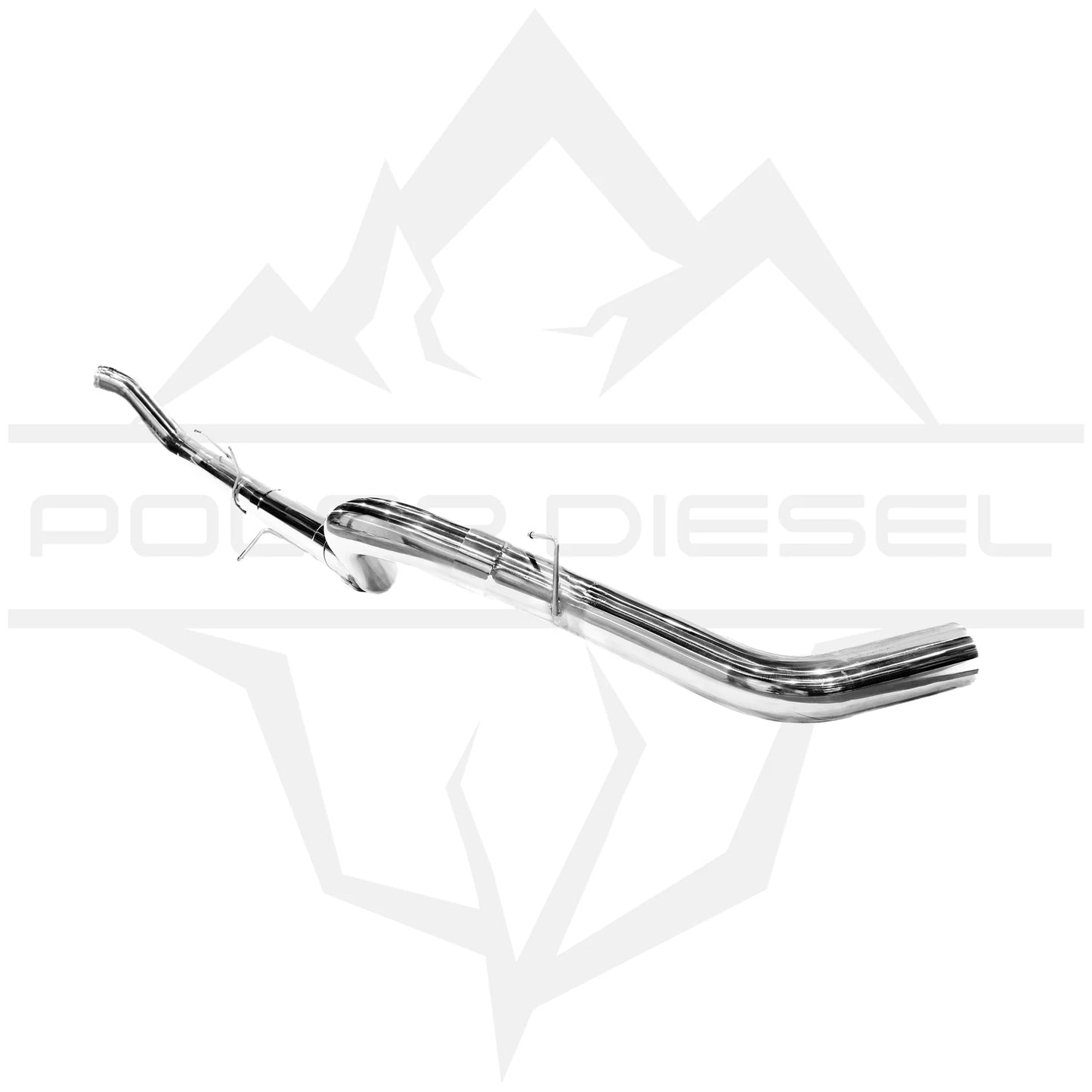 Polar Diesel 2010-2018 Cummins 6.7L 304SS 5" Polished Exhaust