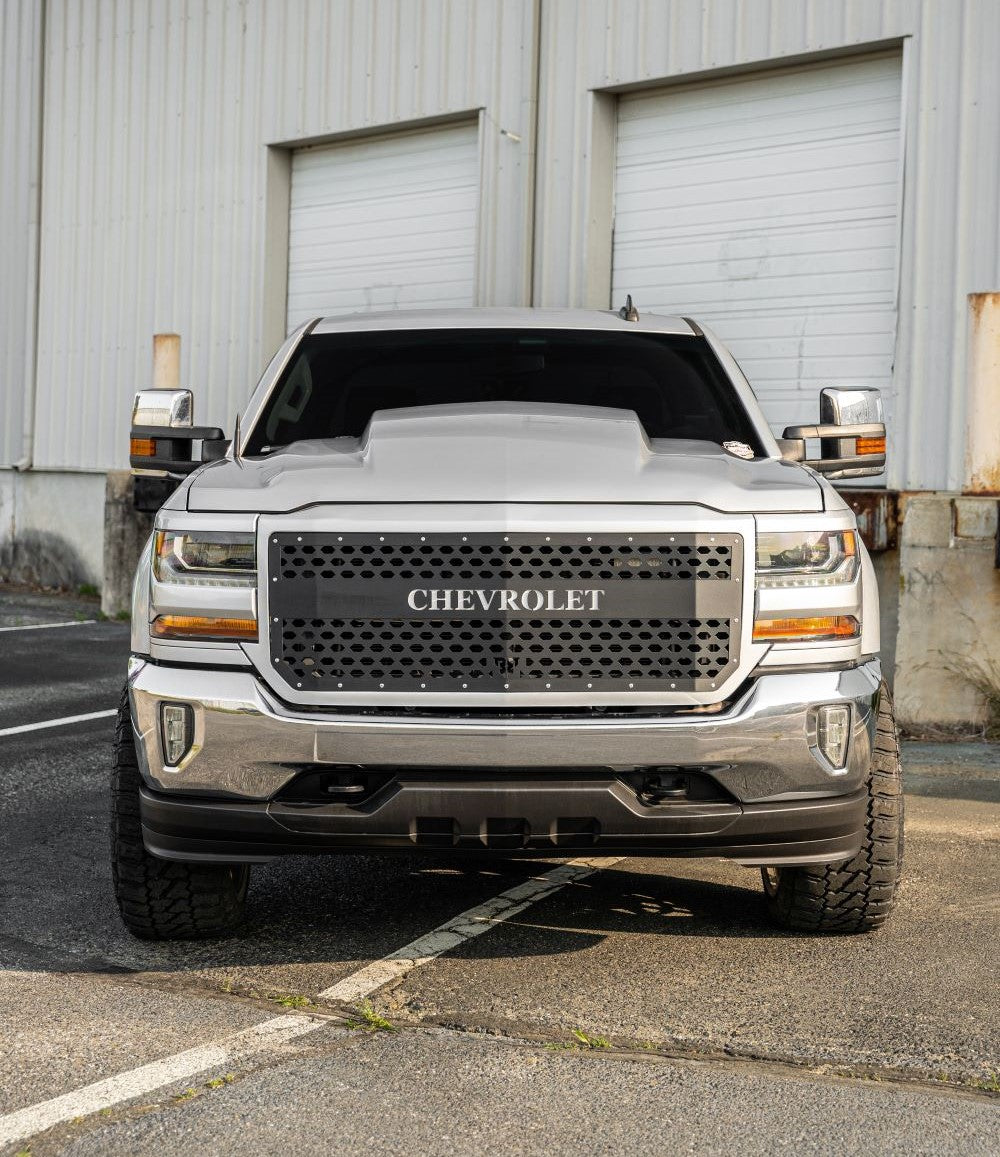Cervini 2016-18 Silverado 1500 Cowl Hood