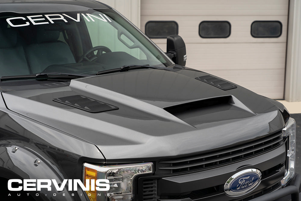 Cervini 2017-22 F250/F350 Superduty Stalker Ram Air Hood