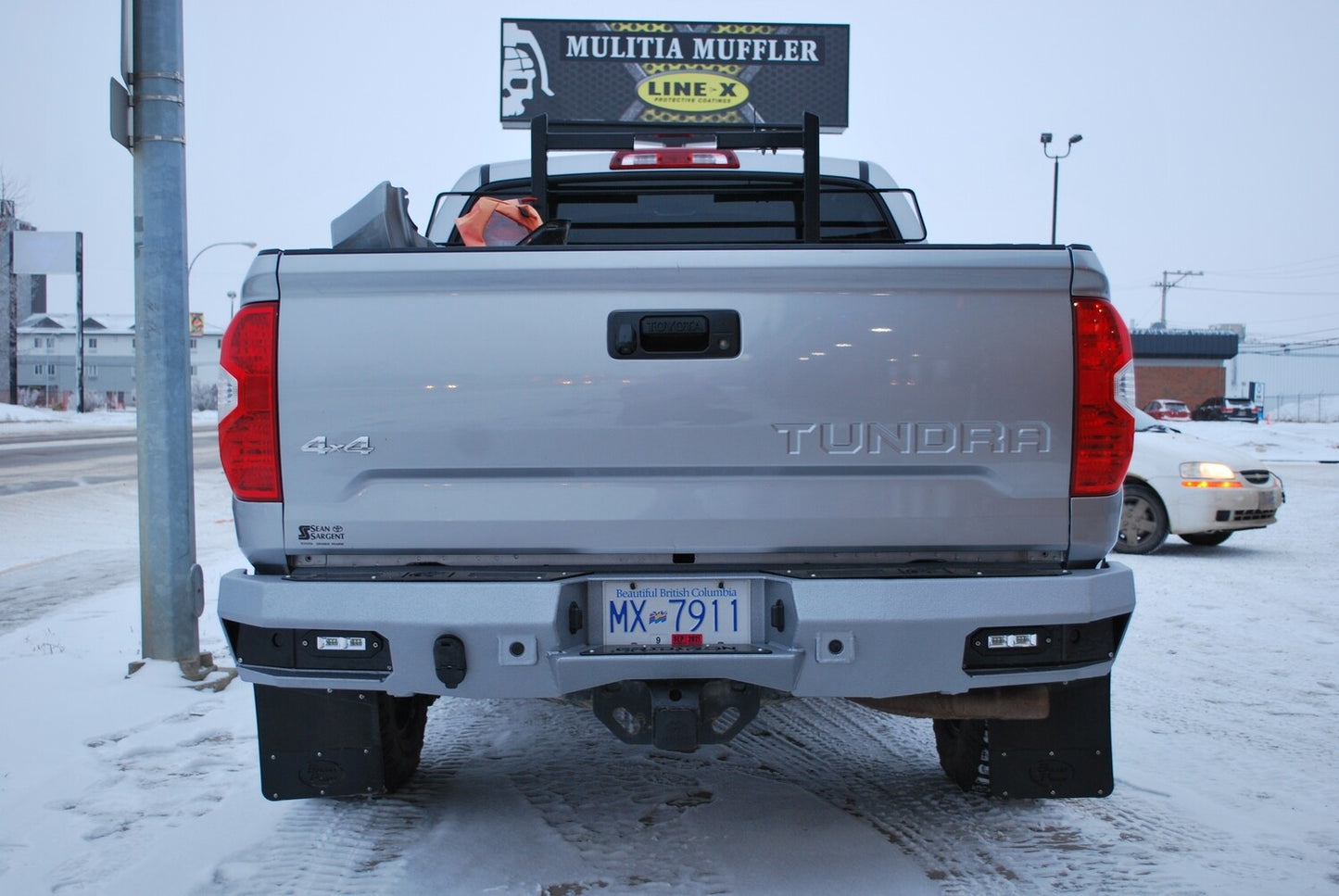 REAR BUMPER TOYOTA TUNDRA 2014-2020