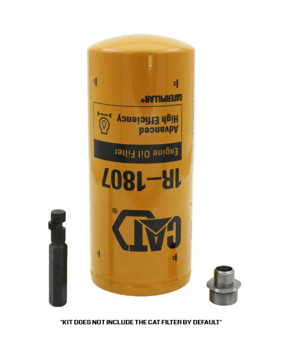 DDC 2001-2019 Duramax CAT Oil Filter Adapter Conversion Kit