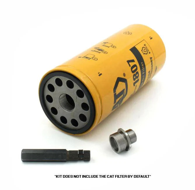 DDC 2001-2019 Duramax CAT Oil Filter Adapter Conversion Kit