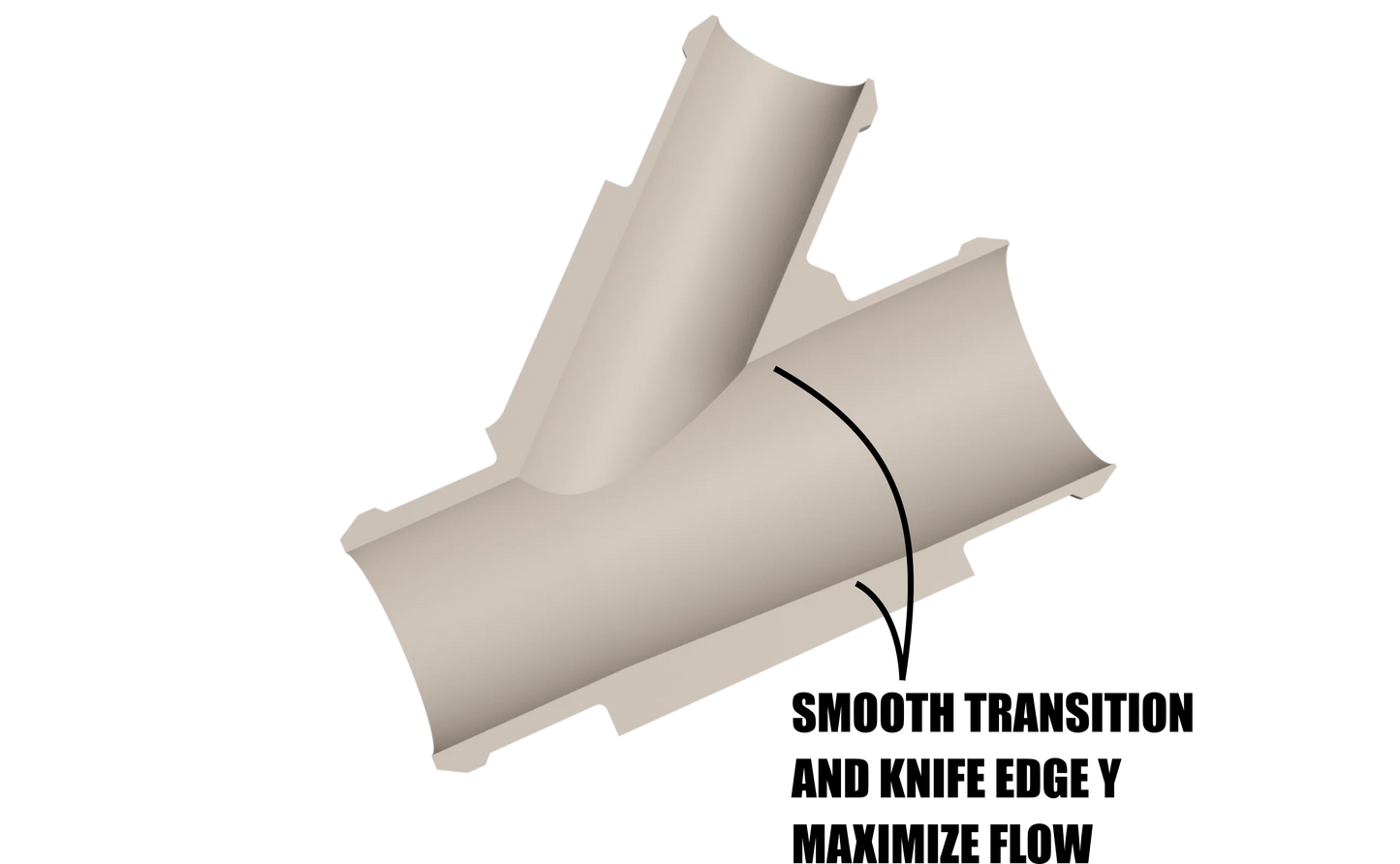 DDC 2013-2018 Cummins Billet Dual Radiator Coolant Y-Pipe