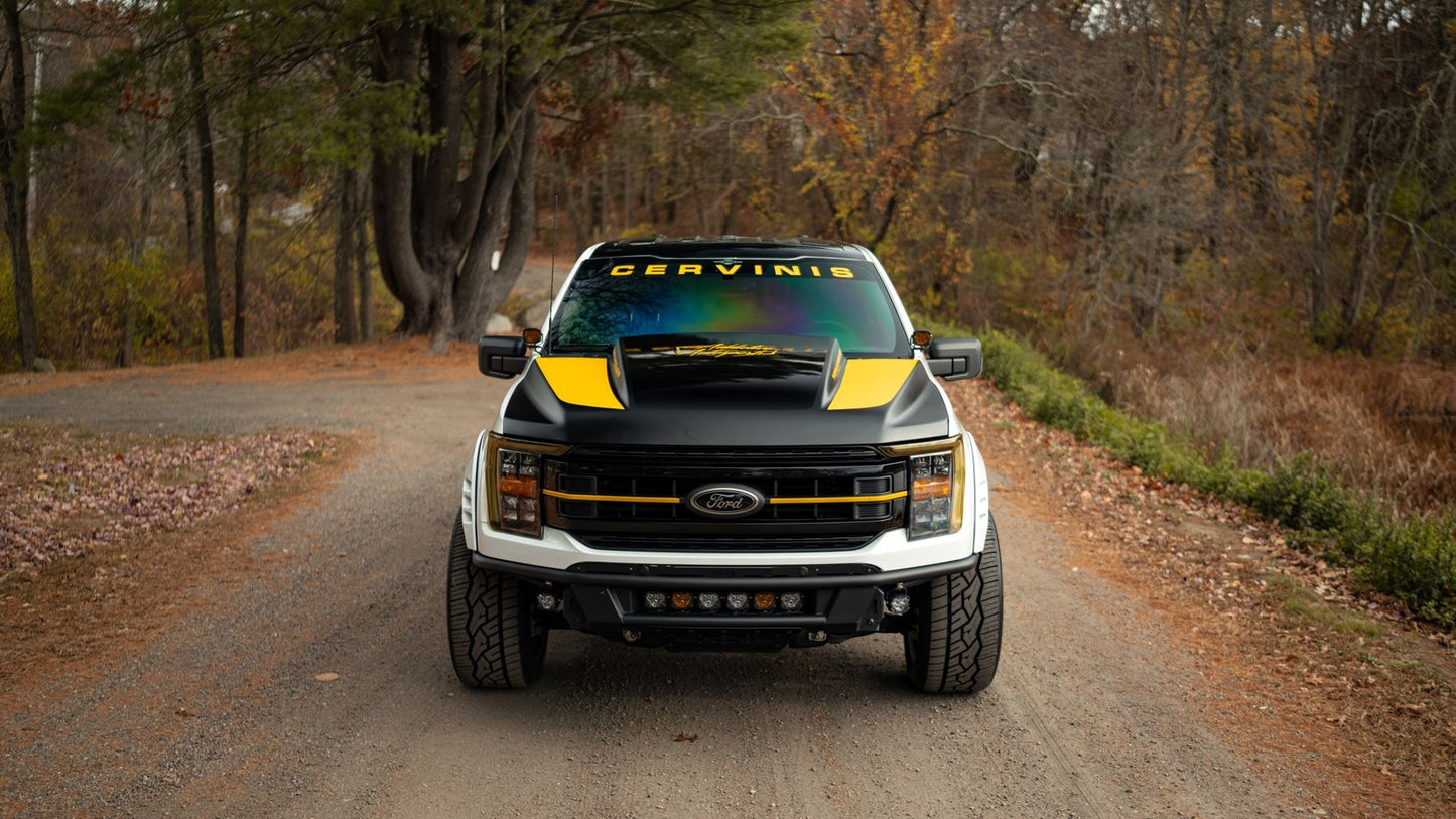Cervini 2021-26 F150 Tremor/Platinum/Raptor 3 inch Cowl Hood
