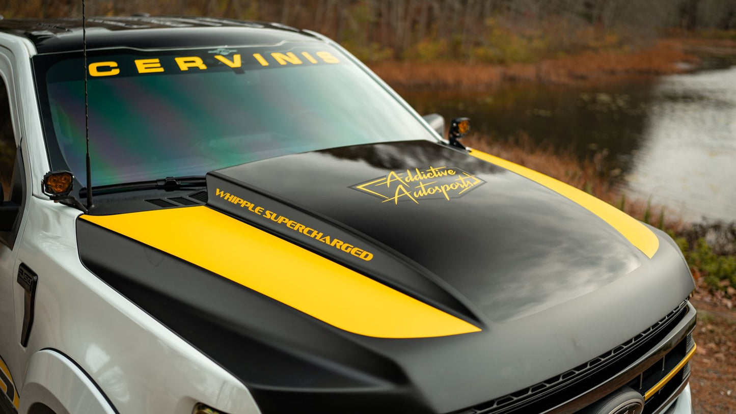 Cervini 2021-26 F150 Tremor/Platinum/Raptor 3 inch Cowl Hood