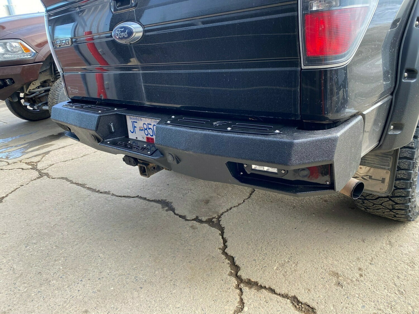 REAR BUMPER FORD F-150 2009-2014