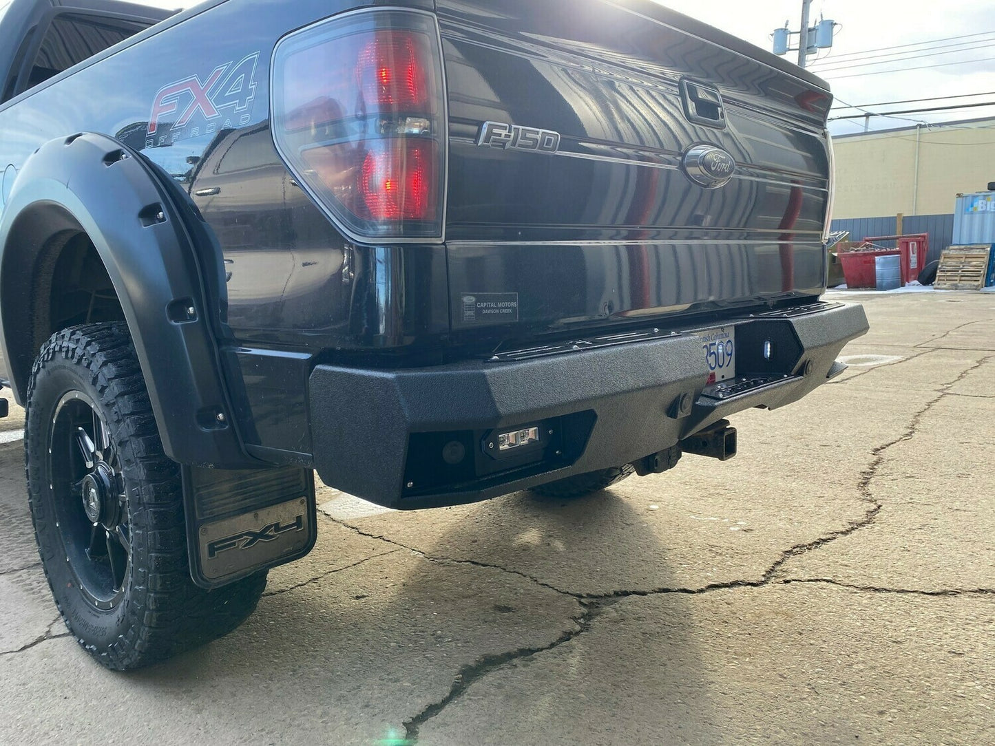 REAR BUMPER FORD F-150 2009-2014