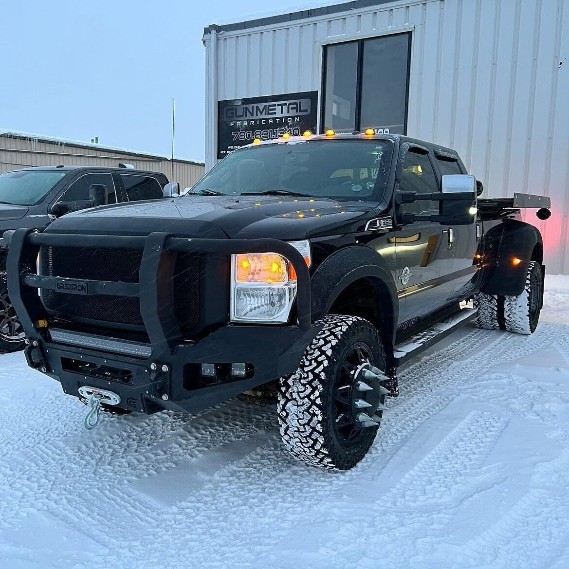 FULL-TUBE WINCH BUMPER FORD F-450/F-550 SUPER DUTY 2011-2016