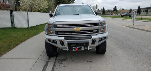 BASE WINCH BUMPER CHEVY SILVERADO 2500/3500 HD 2015-2019.5