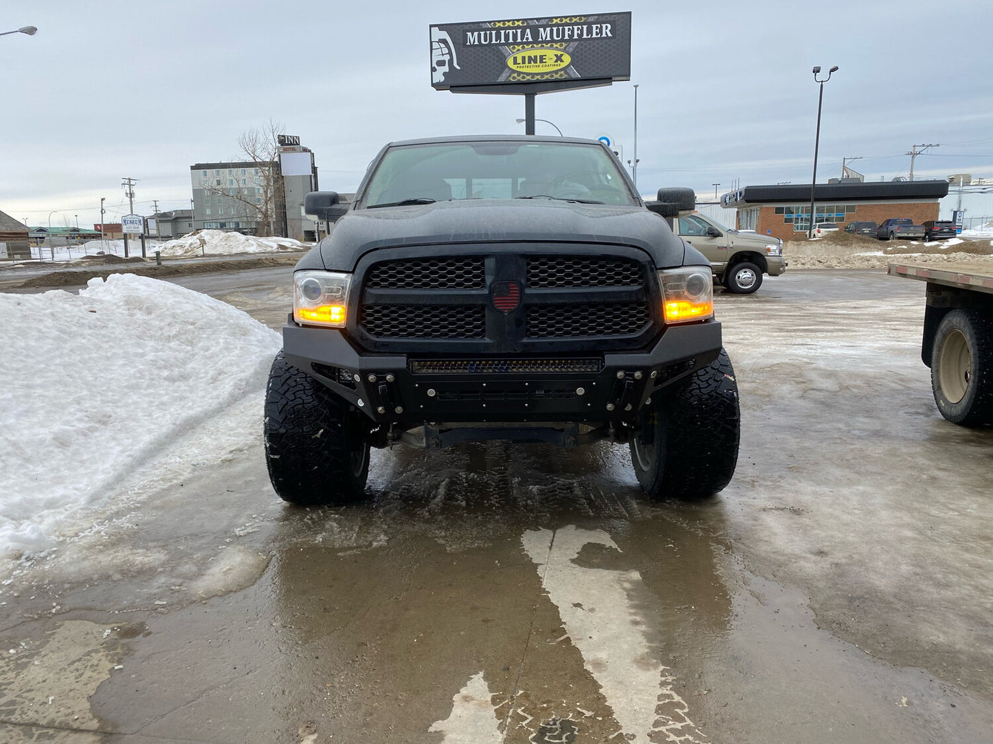 BASE BUMPER RAM 1500 2013-2018