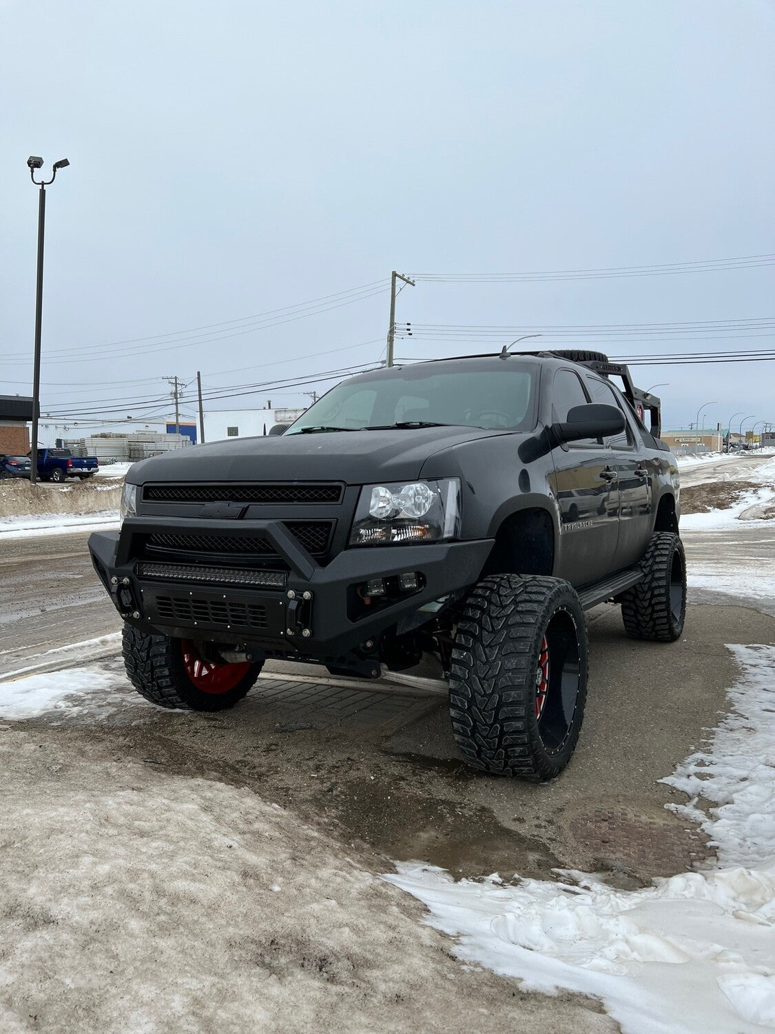 PRERUNNER BUMPER CHEVY AVALANCHE 2007.5-2014