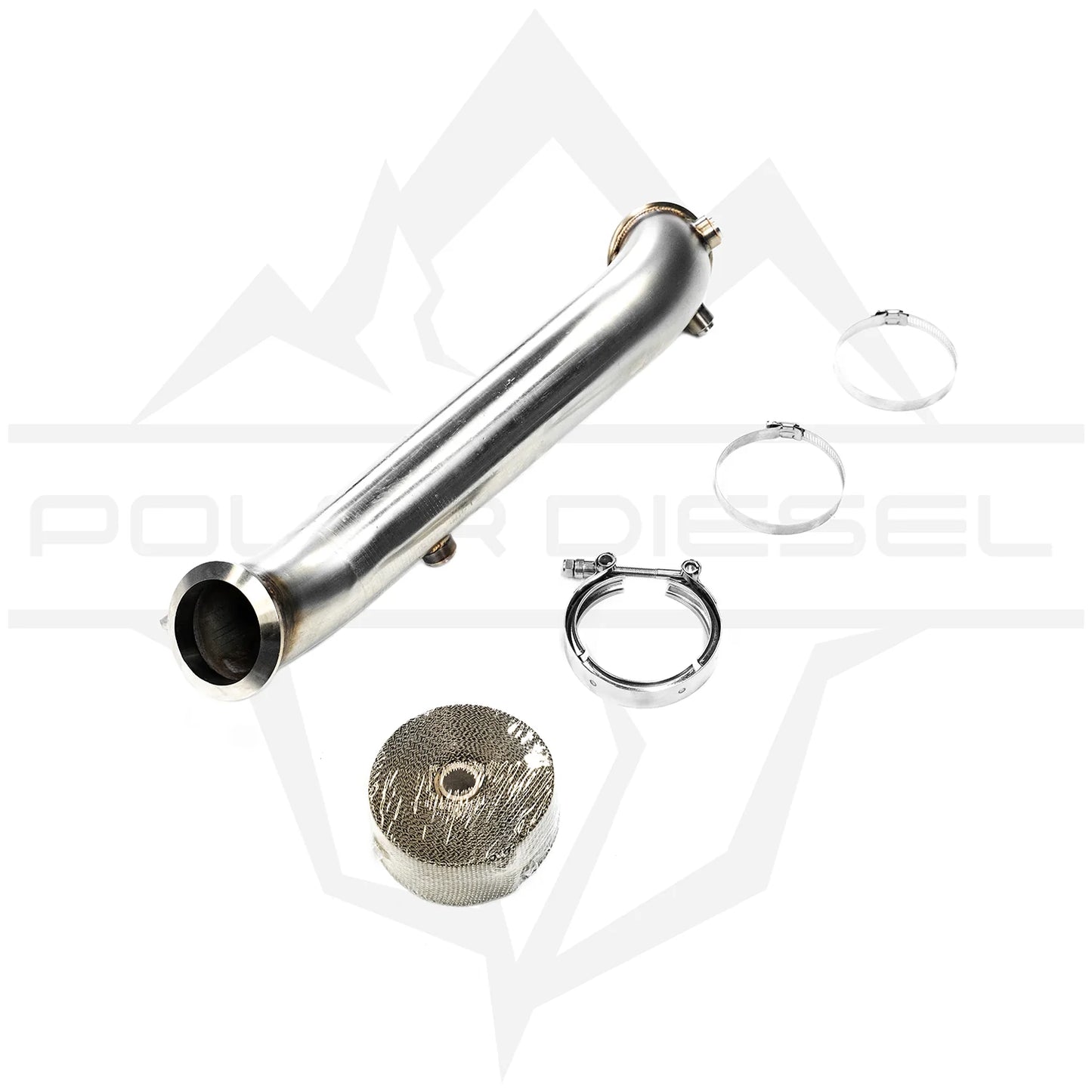 Polar Diesel 2011-2016 Duramax 6.6L Downpipe