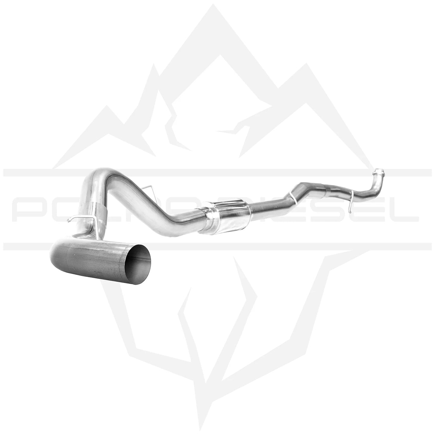 Polar Diesel 2015.5-2016 Duramax 6.6L 5" Exhaust With Muffler