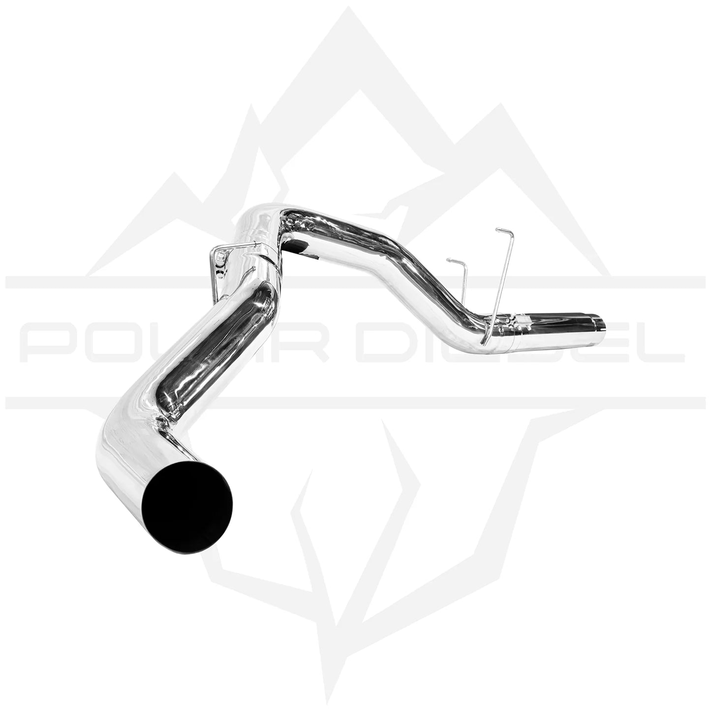 Polar Diesel 2019-2026 Cummins 6.7L 304SS 5" Polished DPF Back Exhaust
