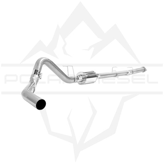 Polar Diesel 2008-2010 Ford Powerstroke 6.4L 4" Exhaust With Muffler