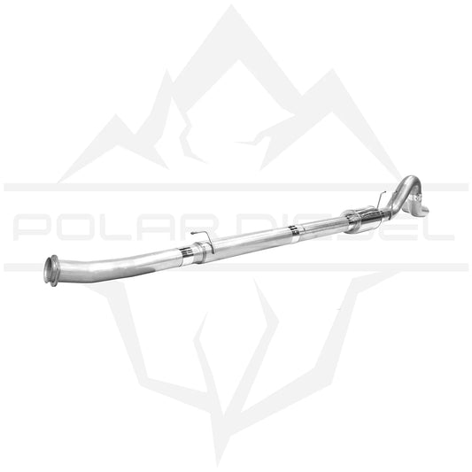 Polar Diesel 2011-2026 Ford Powerstroke 6.7L 304SS Raw 5" Exhaust With Muffler