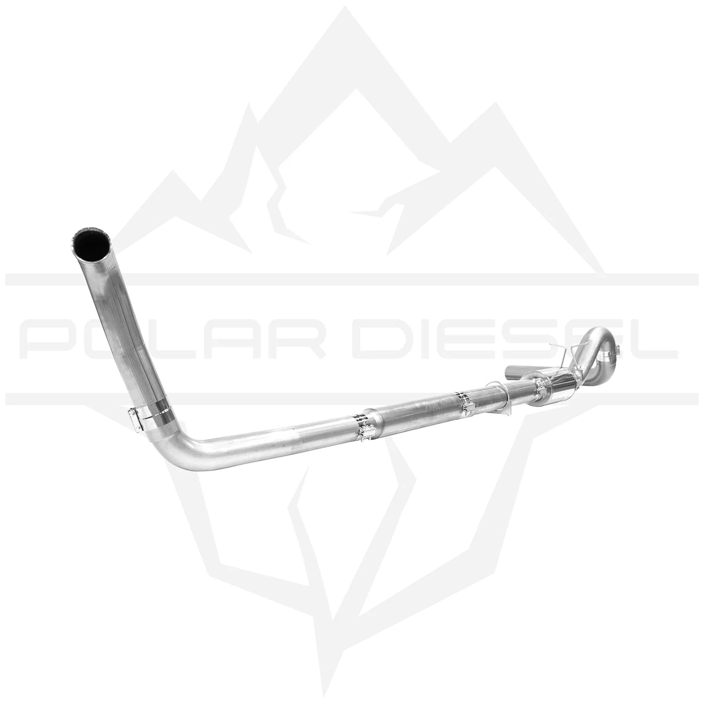 Polar Diesel 2003-2007 Ford Powerstroke 6.0L 5" Exhaust With Muffler