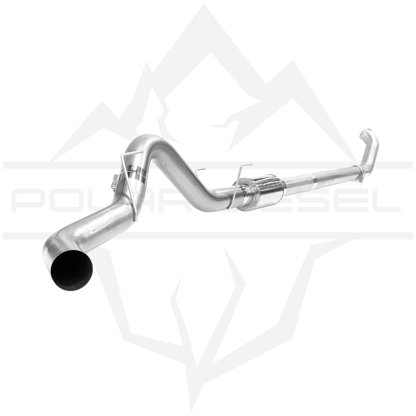 Polar Diesel 2003-2007 Cummins 5.9L 5" Exhaust With Muffler