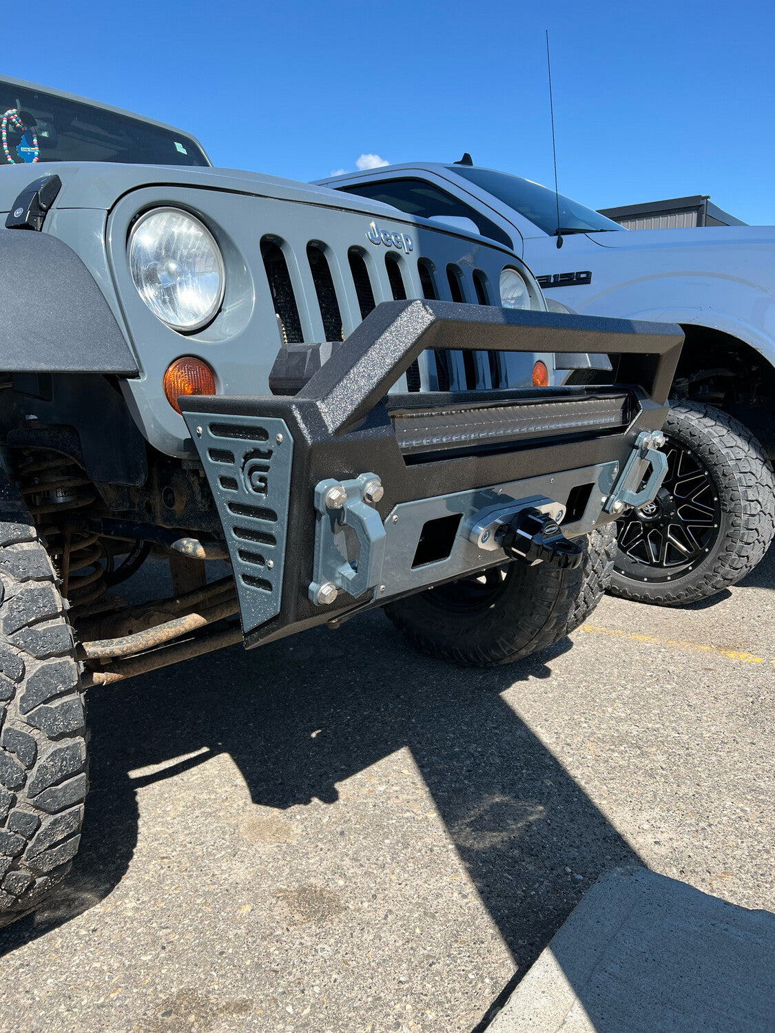 PRERUNNER WINCH BUMPER JEEP WRANGLER RUBICON JK 2007-2018