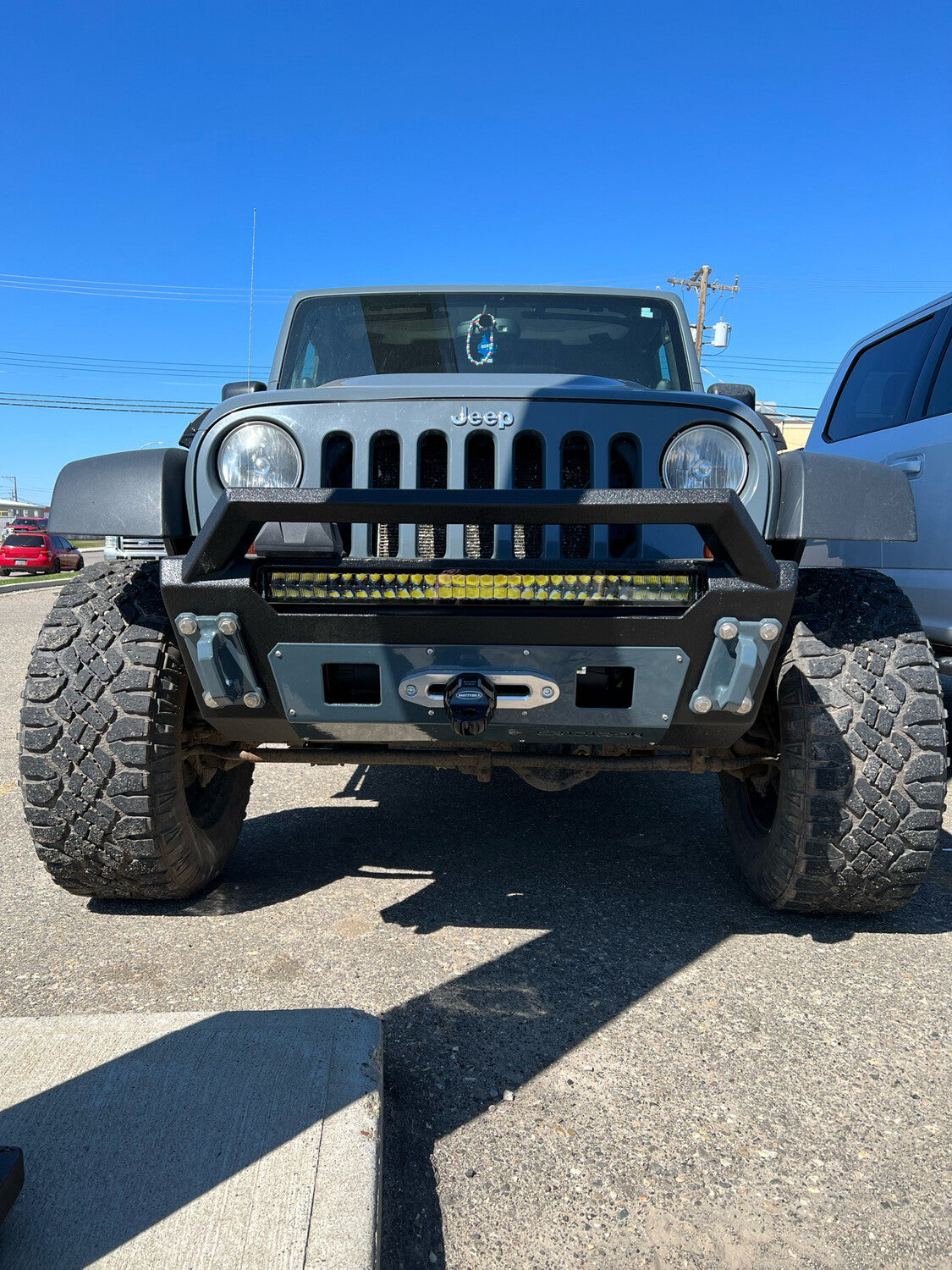 PRERUNNER WINCH BUMPER JEEP WRANGLER RUBICON JK 2007-2018