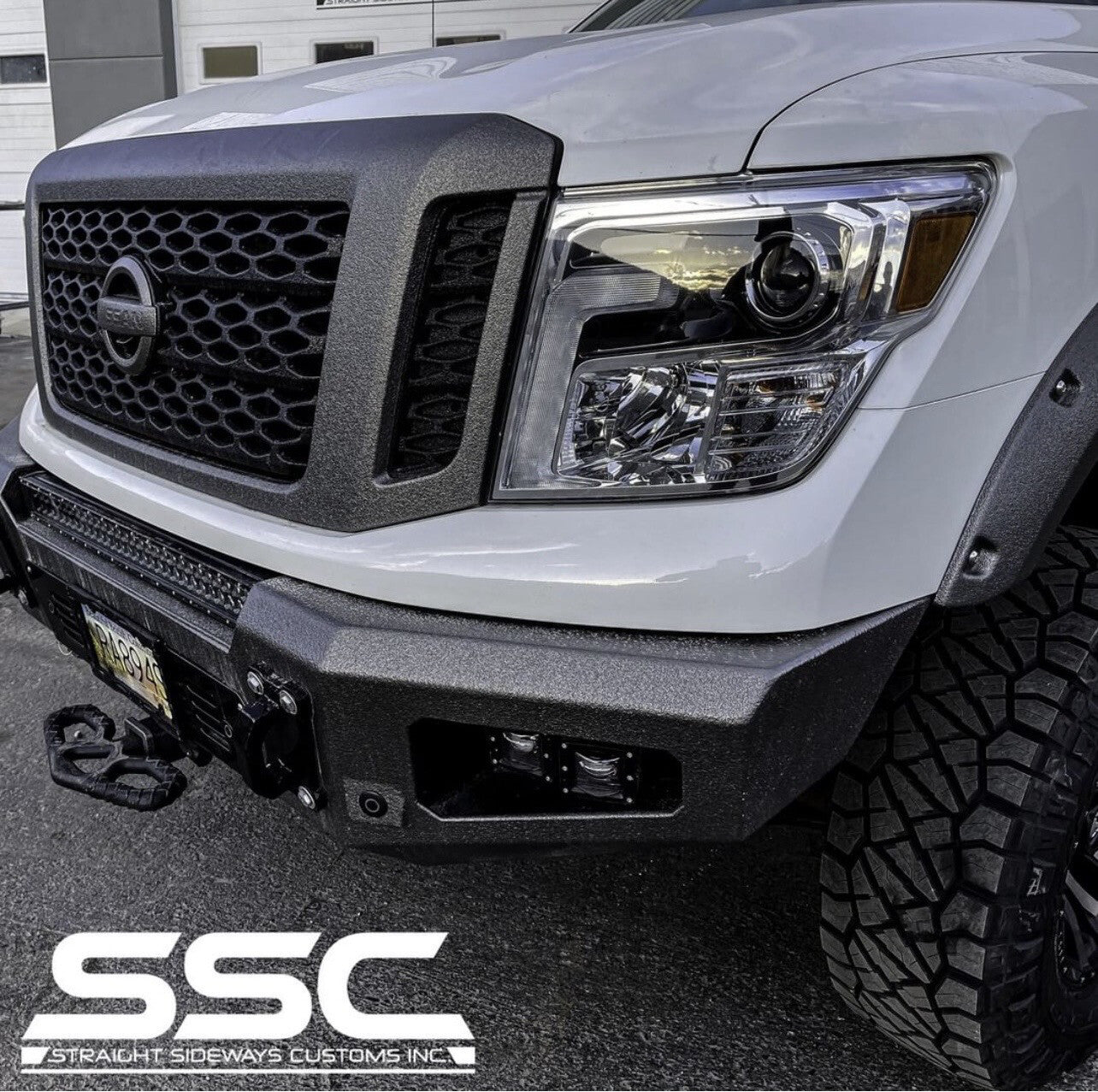 BASE BUMPER NISSAN TITAN XD 2016-2020