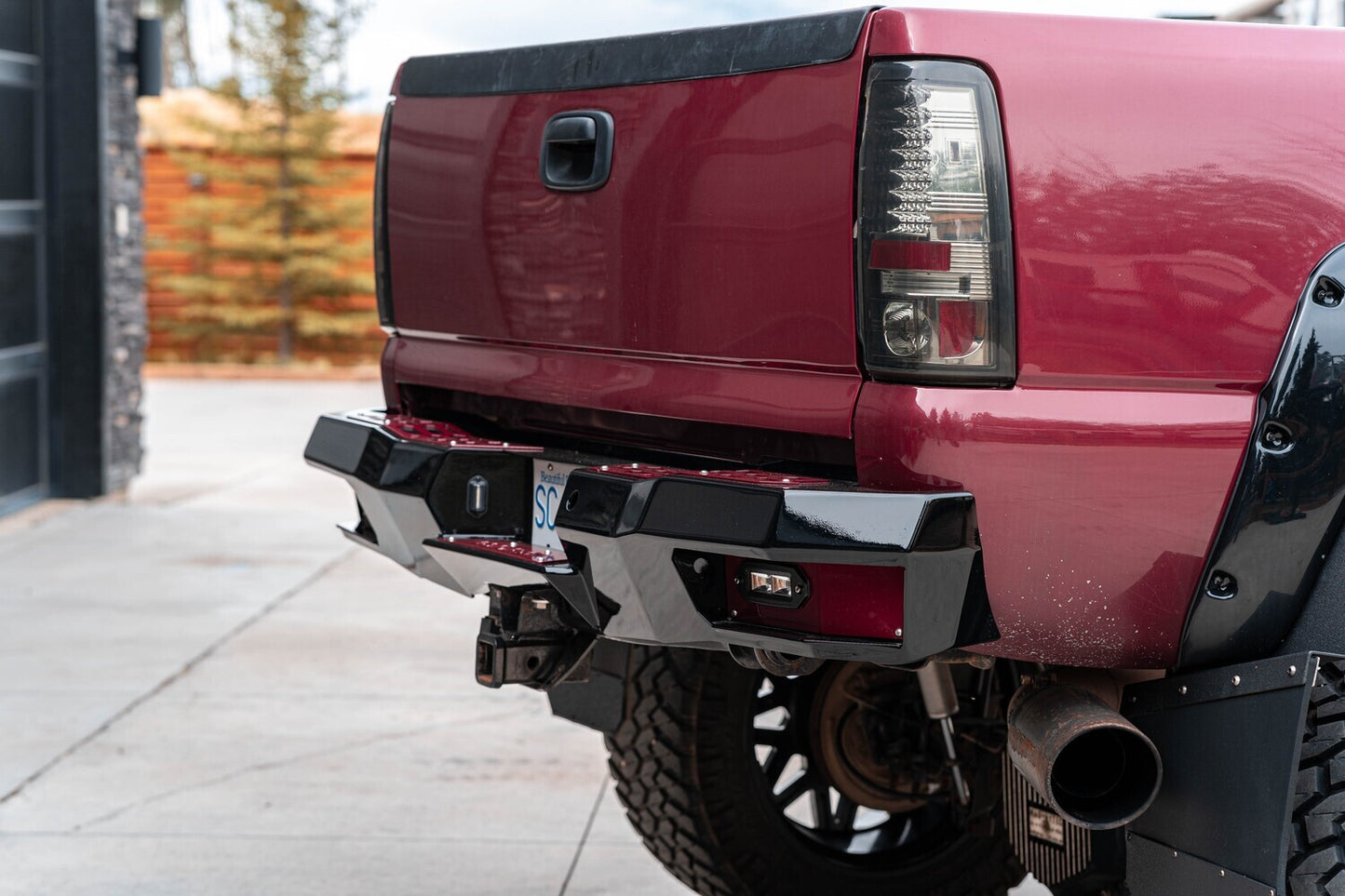 REAR BUMPER CHEVY SILVERADO 2500/3500 HD 2003-2007