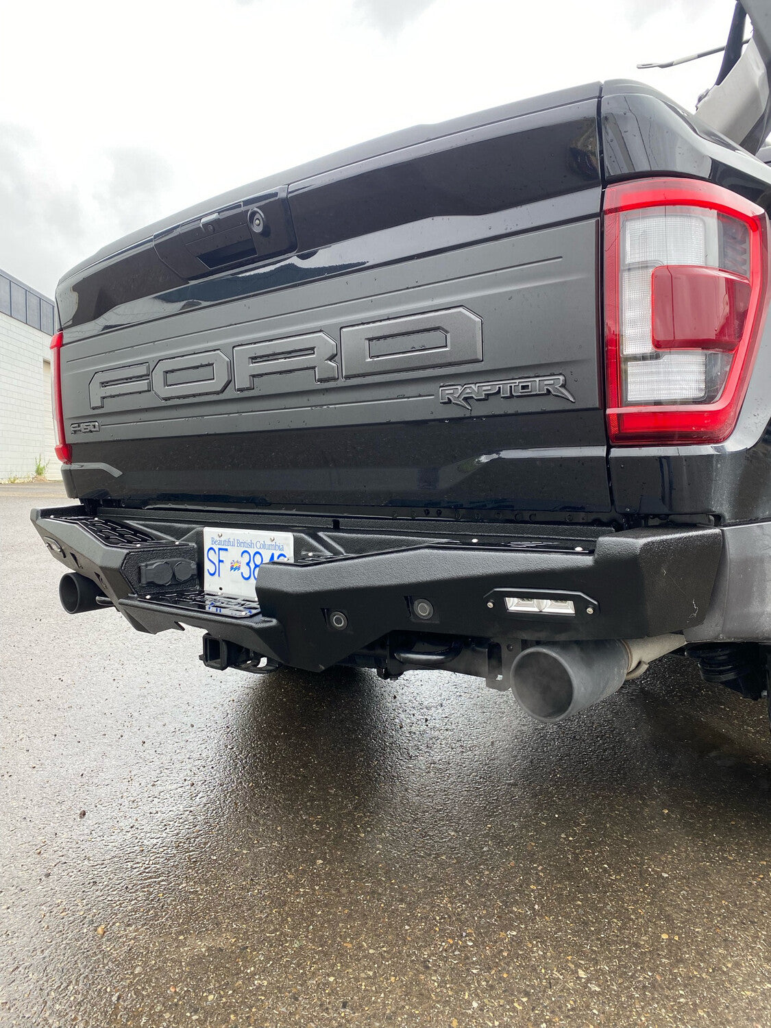 Ford Raptor Rear Spoiler REAR BUMPER FORD RAPTOR 2021-2022 – Lucky Customs