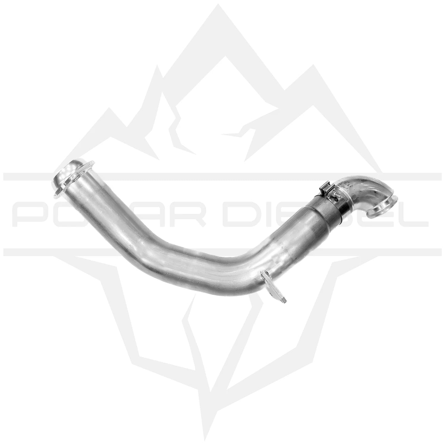 Polar Diesel 2023-2026 Ford Powerstroke 6.7L 4” Downpipe Back Exhaust & Downpipe Package