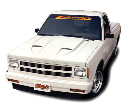 Cervini Ram Air Hood 1982-93 S10/S15, 84-94 Blazer/Jimmy