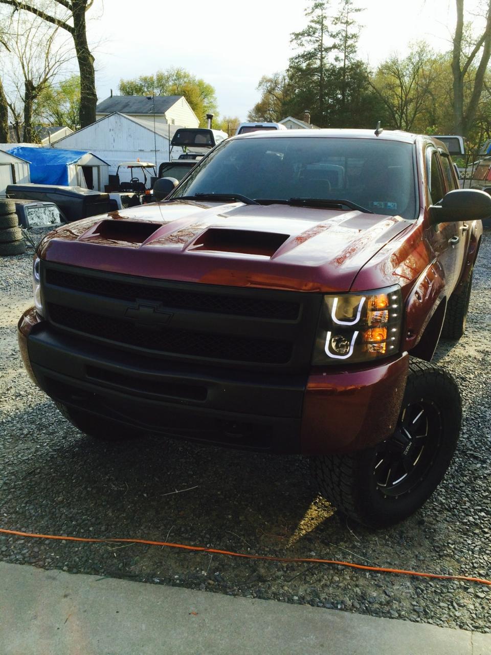 Cervini 2007-13 Silverado 1500 Ram Air Hood