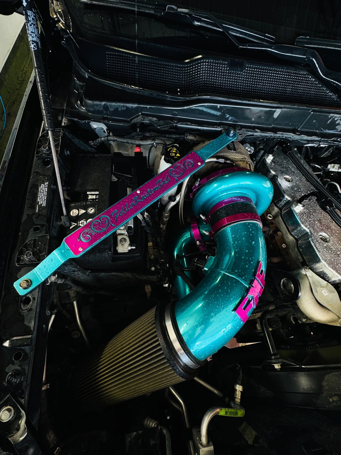 FKF Cummins High Mount 2nd Gen (2G) Swap Intake