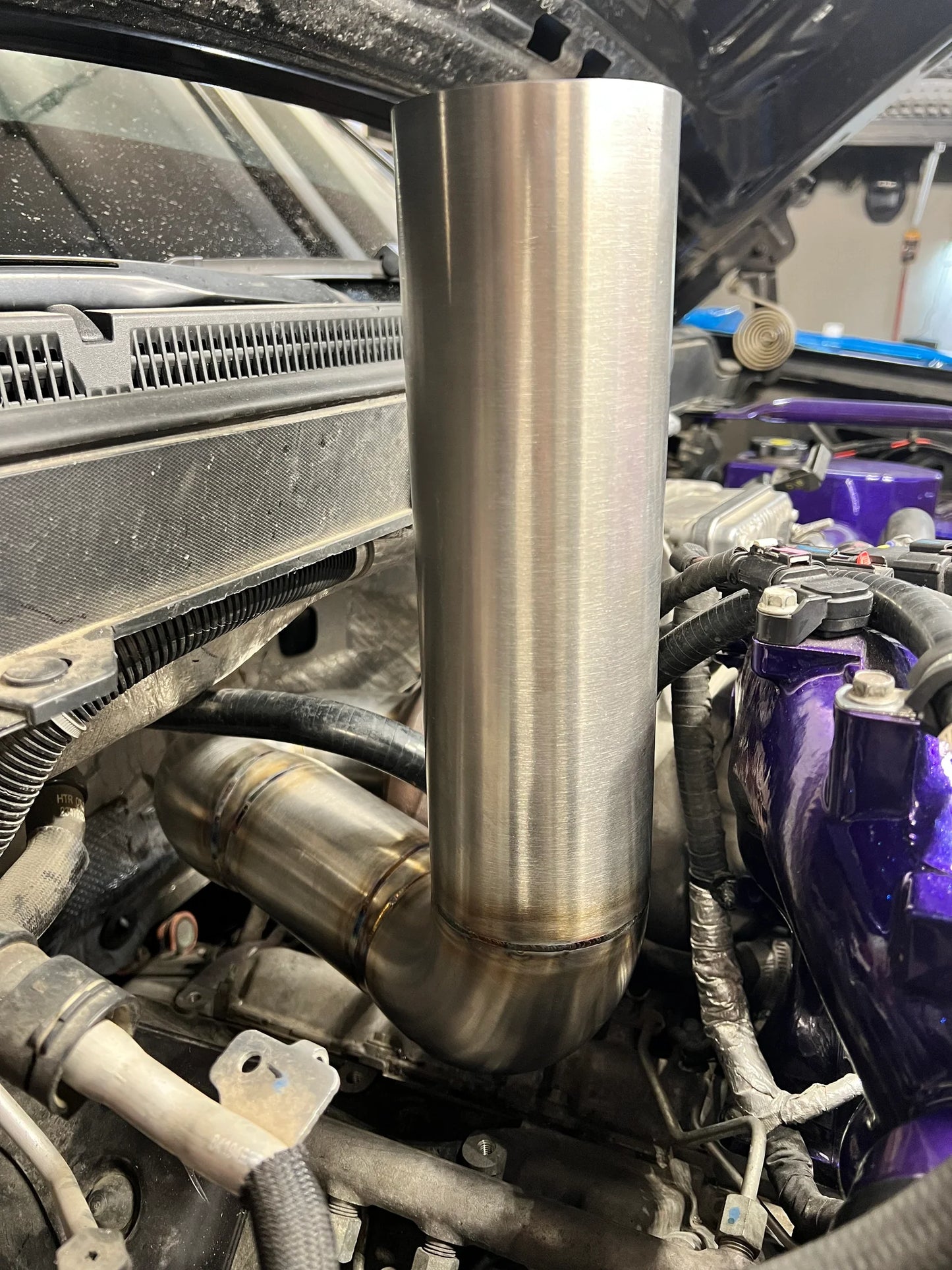 FKF 2017-2025 L5P Duramax Hood Stack Kit